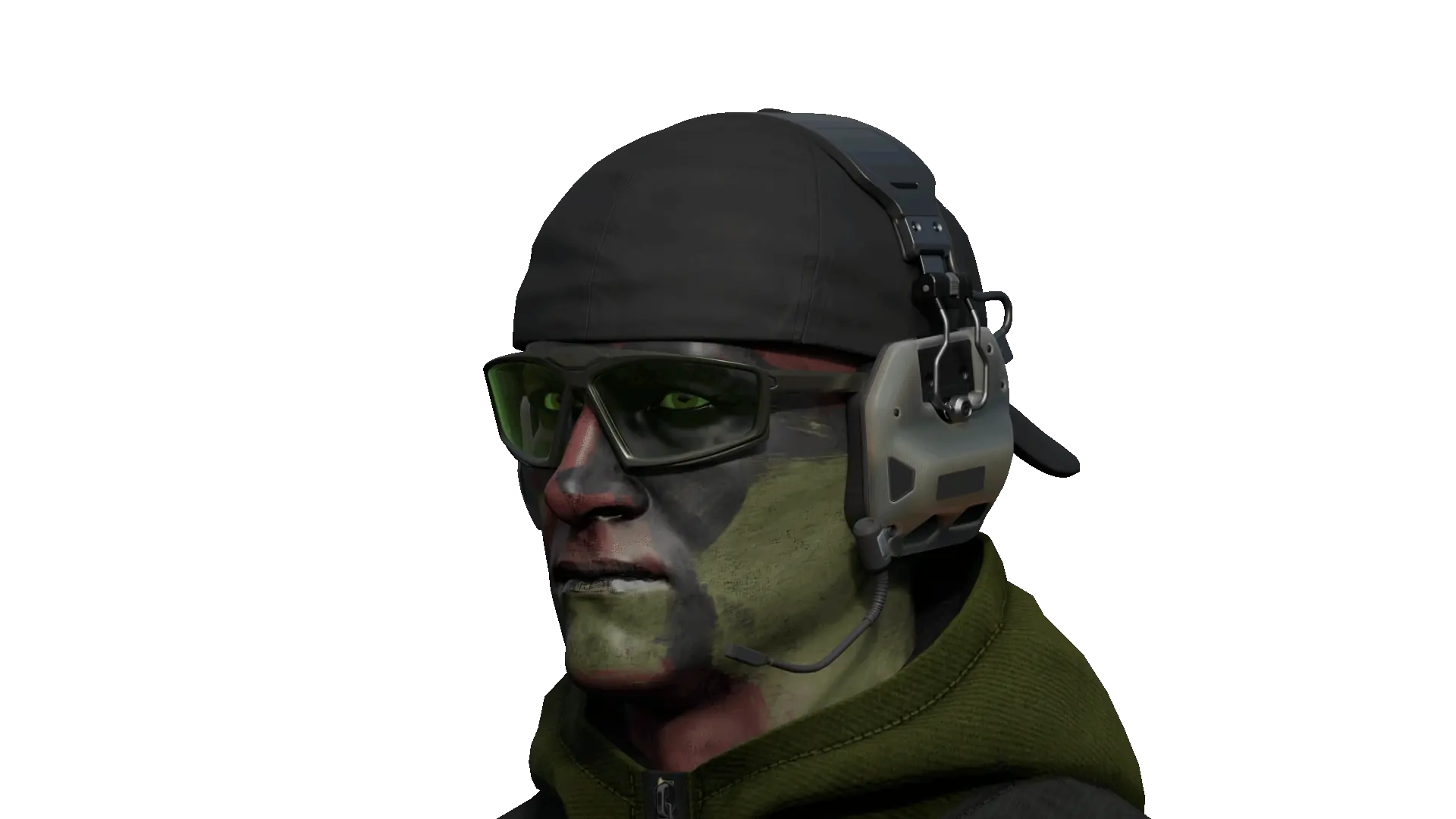 A Revenant face cycling through cosmetic customisation options
